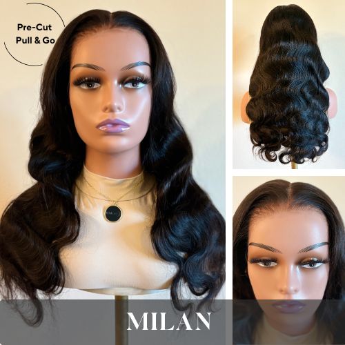 Milan– Body Wave Transparent Lace Wig (PP&G)