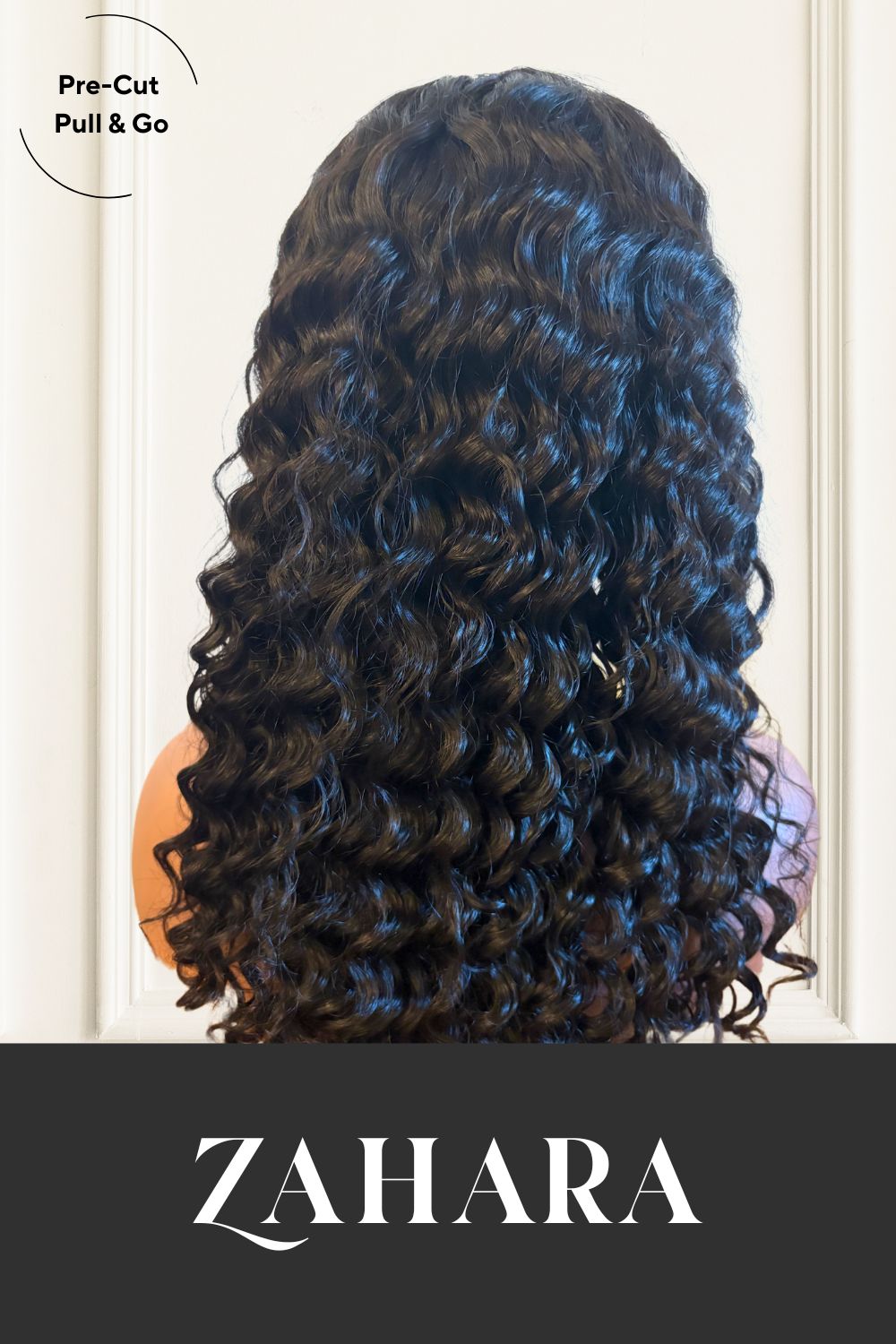 Zahara – Deep Wave Transparent Lace Wig (PP&G)