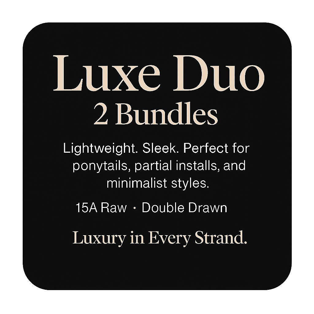 Luxe Duo: 2 Bundles Set