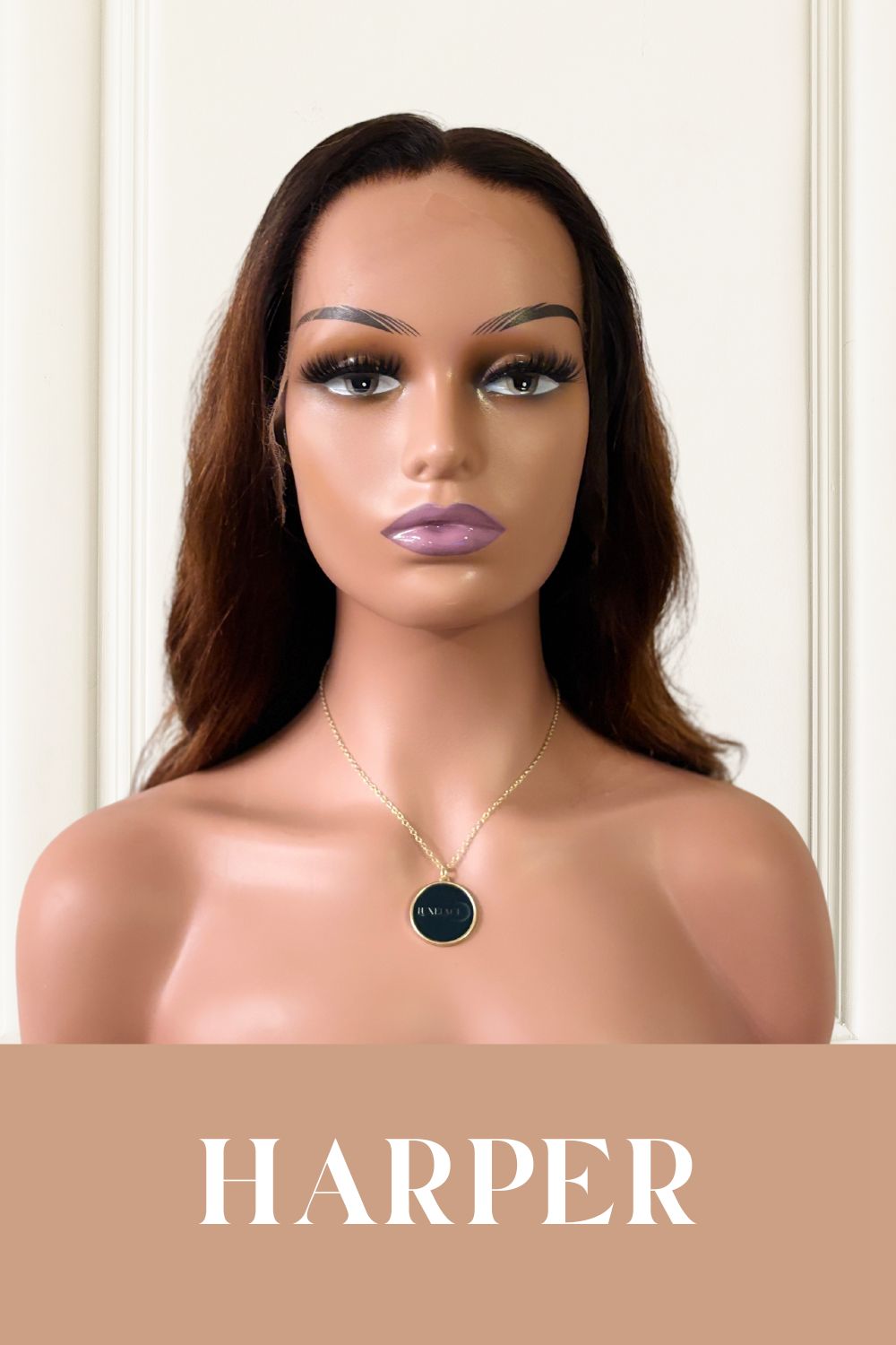 Harper – Golden Brown/Auburn Body Wave HD Lace Wig