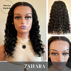 Zahara – 13x6 Deep Wave Transparent Lace Wig (PP&G)