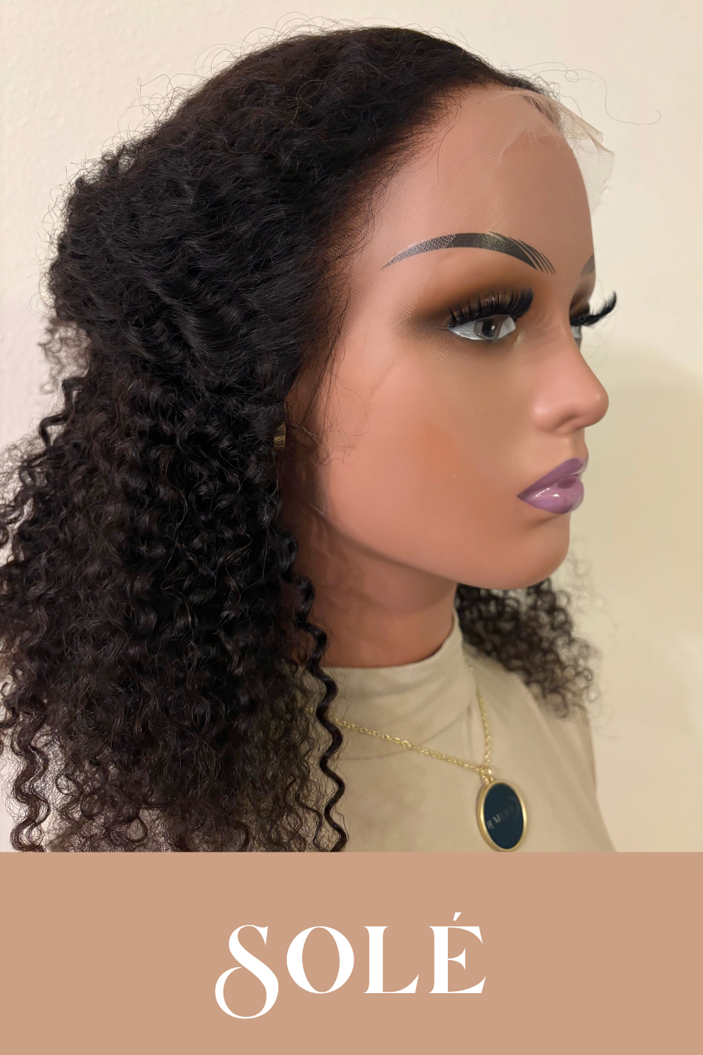 Solé – 13x6 HD Kinky Curly Lace Front Wig