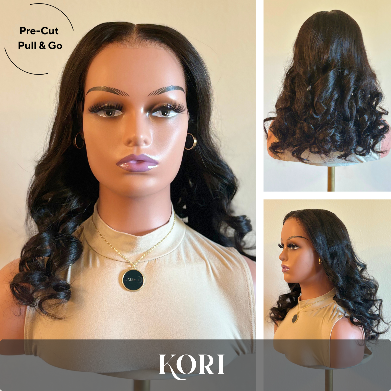 Kori – Loose Body Transparent Lace Wig (PP&G)