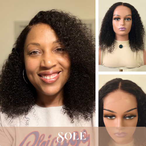 Solé – 13x6 HD Kinky Curly Lace Front Wig