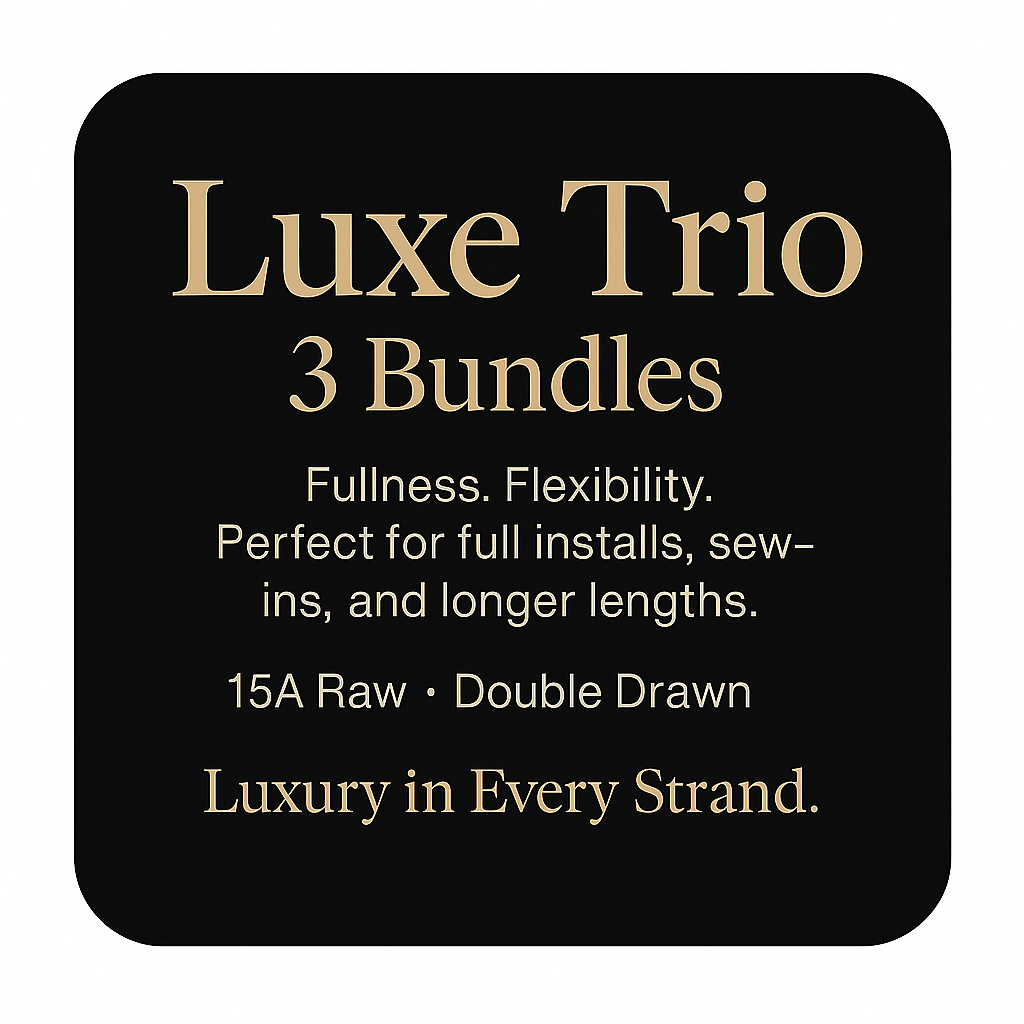 Luxe Trio: 3 Bundles Set