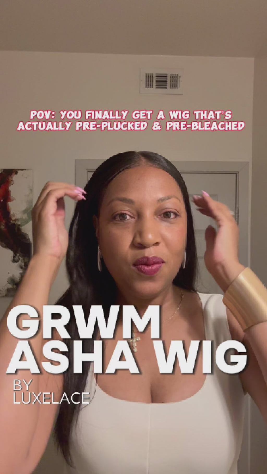 Asha – 13x6 HD Straight Lace Front Wig